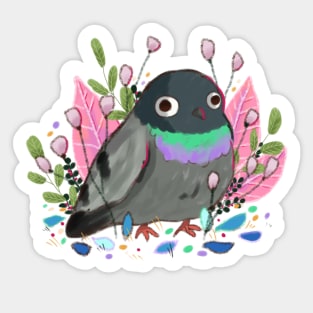 Cute pigeon Sticker